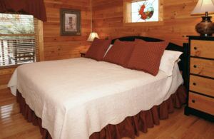 Cabin 22 - 1 Bedroom Cabin Smoky Mountains | Oak Haven Resort & Spa